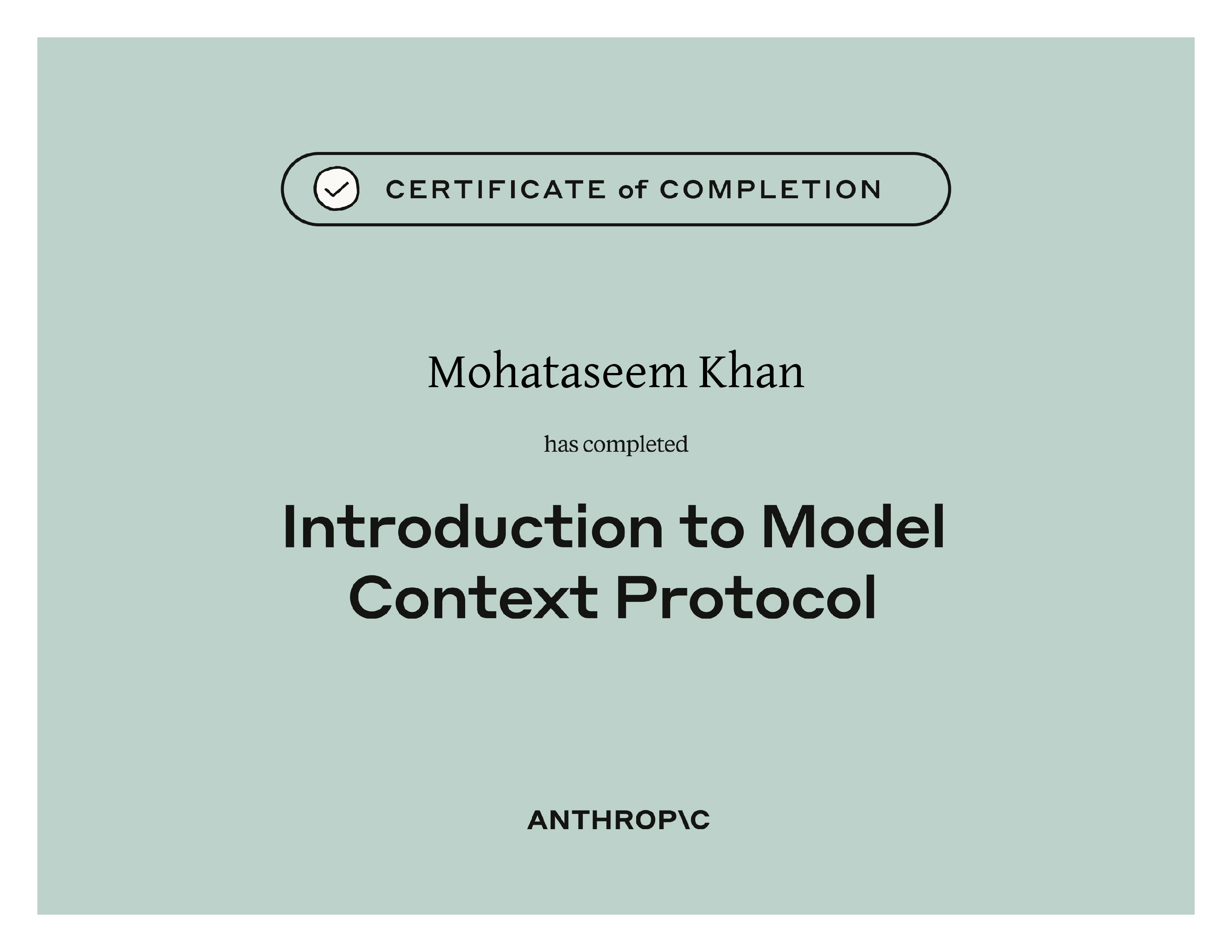 Introduction to MCP Certificate